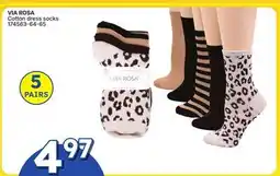 Rossy VIA ROSA Cotton dress socks offer