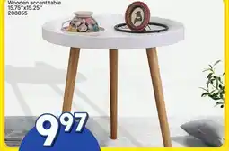 Rossy Wooden accent table offer