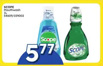 Rossy SCOPE Mouthwash offer