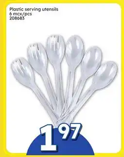 Rossy Plastic serving utensils offer
