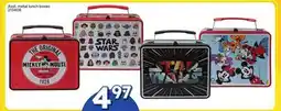 Rossy Asst. metal lunch boxes offer
