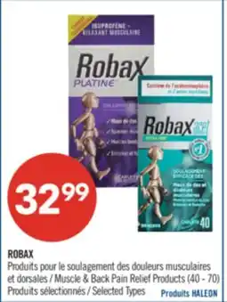 Pharmaprix ROBAX Muscle & Back Pain Relief Products (40 - 70) offer