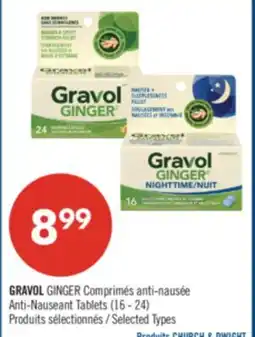 Pharmaprix GRAVOL GINGER Anti-Nauseant Tablets (16-24) offer