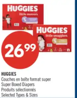 Pharmaprix HUGGIES Super Boxed Diapers offer