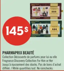 Pharmaprix PHARMAPRIX Fragrance Discovery Collection For Him or Her offer