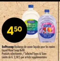 Pharmaprix Softsoap Liquid Hand Soap Refill offer