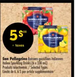 Pharmaprix San Pellegrino Italian Sparkling Drinks offer