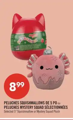 Pharmaprix Selected 5 Squishmallow or Mystery Squad Plush offer
