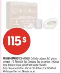 Pharmaprix ARIANA GRANDE 3-Piece Gift Set, Contains (100 mL), Deluxe Mini and Candle offer