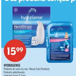 Pharmaprix HYDRASENSE Nasal Care Products offer