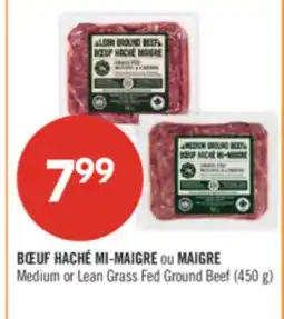 Pharmaprix BŒUF HACHÉ MI-MAIGRE ou MAIGRE offer