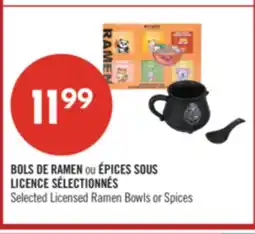 Pharmaprix Selected Licensed Ramen Bowls or Spices offer