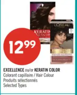 Pharmaprix EXCELLENCE or KERATIN COLOR Hair Colour offer