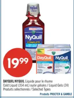 Pharmaprix DAYQUIL NYQUIL Cold Liquid (354 mL) or Liquid Gels (24) offer