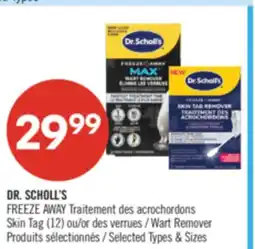 Pharmaprix DR. SCHOLL'S FREEZE AWAY Skin Tag (12) or Wart Remover offer