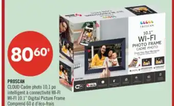 Pharmaprix PROSCAN CLOUD Cadre photo 10,1 WI-FI 10.1 Digital Picture Frame offer