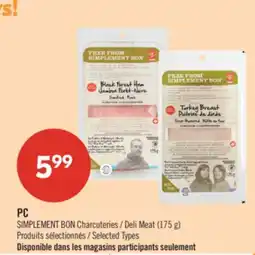 Pharmaprix PC Deli Meat (175 g) offer