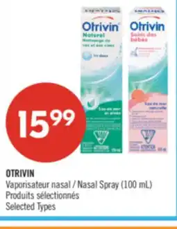 Pharmaprix OTRIVIN Nasal Spray (100 mL) offer