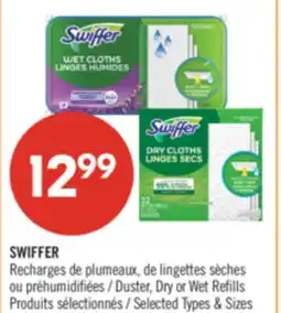 Pharmaprix SWIFFER Duster, Dry or Wet Refills offer