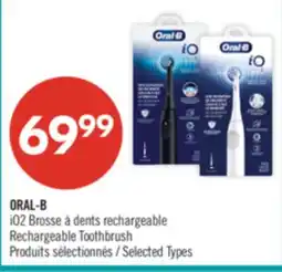 Pharmaprix ORAL-B iO2 Rechargeable Toothbrush offer