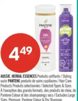 Pharmaprix AUSSIE, HERBAL ESSENCES Styling or PANTENE Hair Care offer
