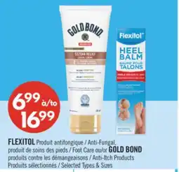 Pharmaprix FLEXITOL Anti-Fungal, Foot Care or GOLD BOND Anti-Itch Products offer