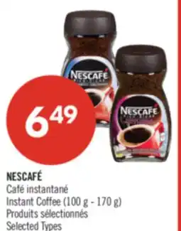 Pharmaprix NESCAFÉ Instant Coffee offer