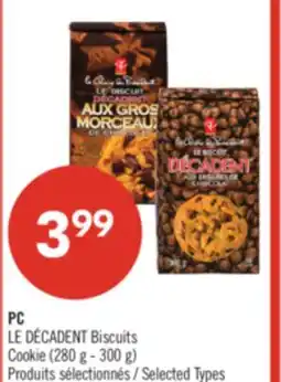 Pharmaprix PC LE DÉCADENT Cookie offer