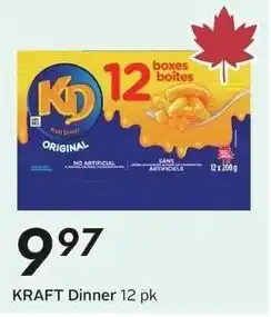 Sobeys Kraft Dinner offer
