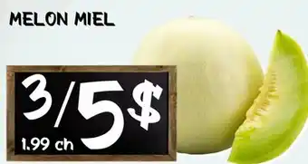 Marche Salaberry MELON MIEL offer