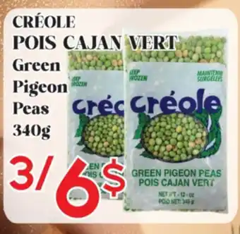 Marche Salaberry CRÉOLE POIS CAJAN VERT offer
