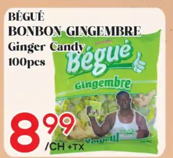 Marche Salaberry BÉGUÉ BONBON GINGEMBRE offer