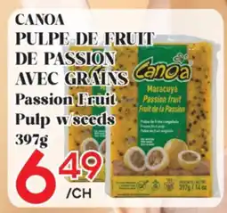 Marche Salaberry CANOA PULPE DE FRUIT DE PASSION AVEC GRAINS offer