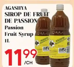 Marche Salaberry AGASHYA SIROP DE FRUIT DE PASSION offer