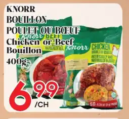 Marche Salaberry KNORR BOUILLON POULET OU BŒUF offer