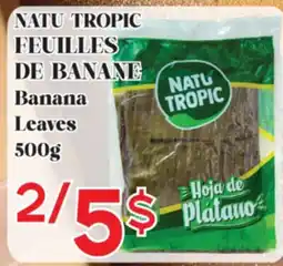 Marche Salaberry NATU TROPIC FEUILLES DE BANANE offer