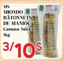 Marche Salaberry MS MIONDO BÂTONNETS DE MANIOC offer