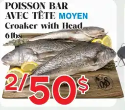 Marche Salaberry POISSON BAR AVEC TÊTE offer