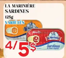 Marche Salaberry LA MARINIÈRE SARDINES offer
