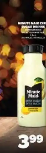 Real Canadian Superstore Minute Maid Zero Sugar Drink offer