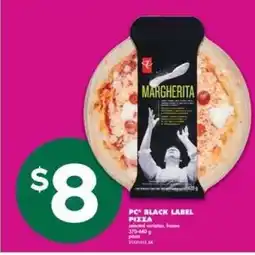 No Frills PC BLACK LABEL PIZZA offer