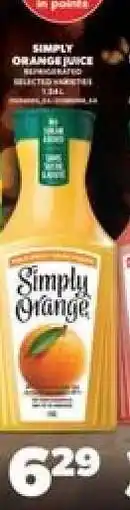Real Canadian Superstore Simply Orange Juice offer