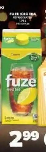 Real Canadian Superstore Fuze iced tea offer