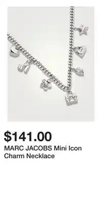 Holt Renfrew MARC JACOBS Mini Icon Charm Necklace offer
