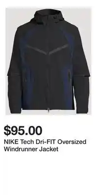 Holt Renfrew NIKE Tech Dri-FIT Oversized Windrunner Jacket offer