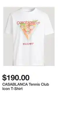 Holt Renfrew CASABLANCA Tennis Club Icon T-Shirt offer