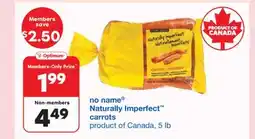 Wholesale Club NO NAME NATURALLY IMPERFECT CARROTS, 5 lb offer
