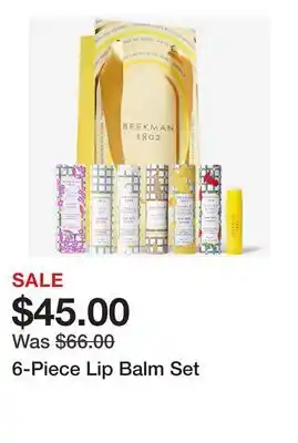 TSC Stores 6-Piece Lip Balm Set offer