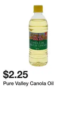 Dollarama Pure Valley Canola Oil offer