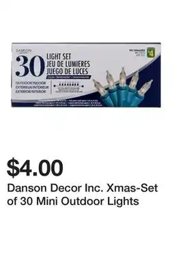 Dollarama Danson Decor Inc. Xmas-Set of 30 Mini Outdoor Lights offer
